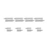 TOMYTEC TOMIX N Gauge Fractional PC Rail S18.5 & S33-PC (F) 4-Piece Sets Each, Model Railway Supplie