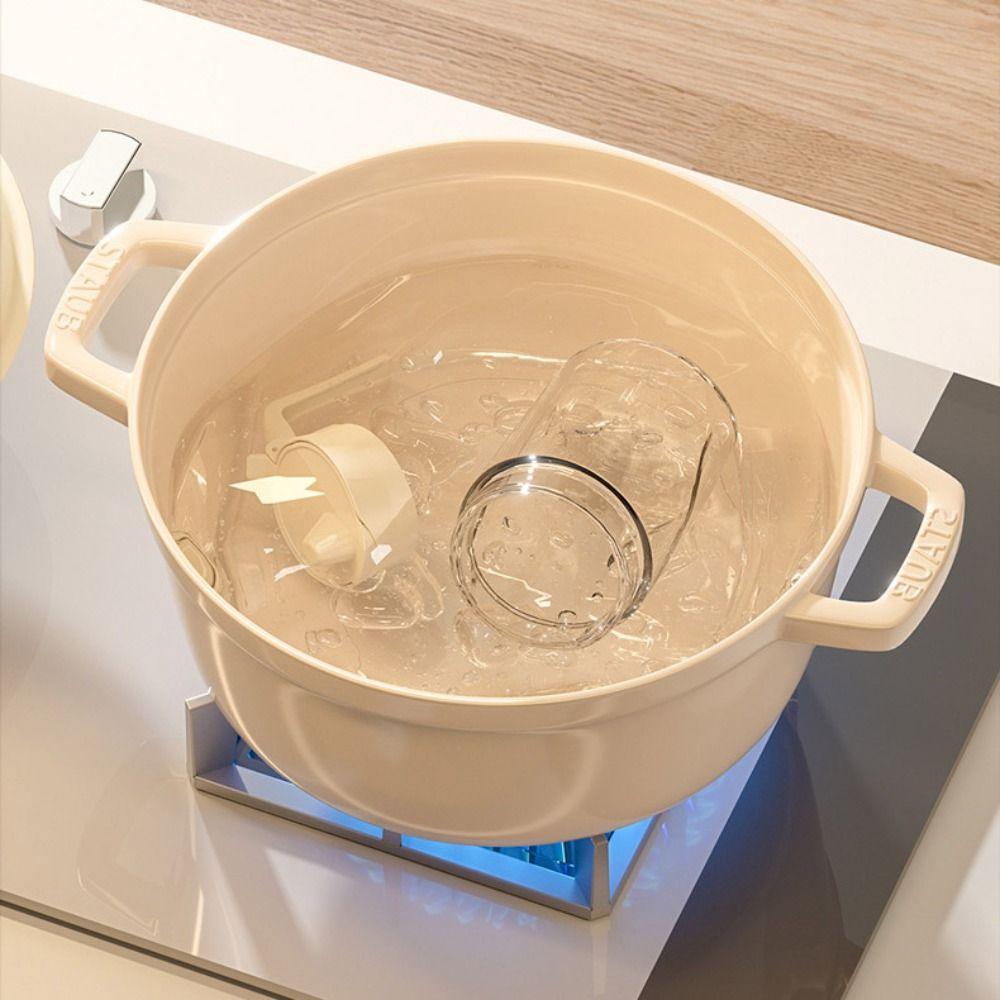 Transparent Oil Tank Curved Handle Oil Bottle Easy To Use Seasoning bottle  Kitchen