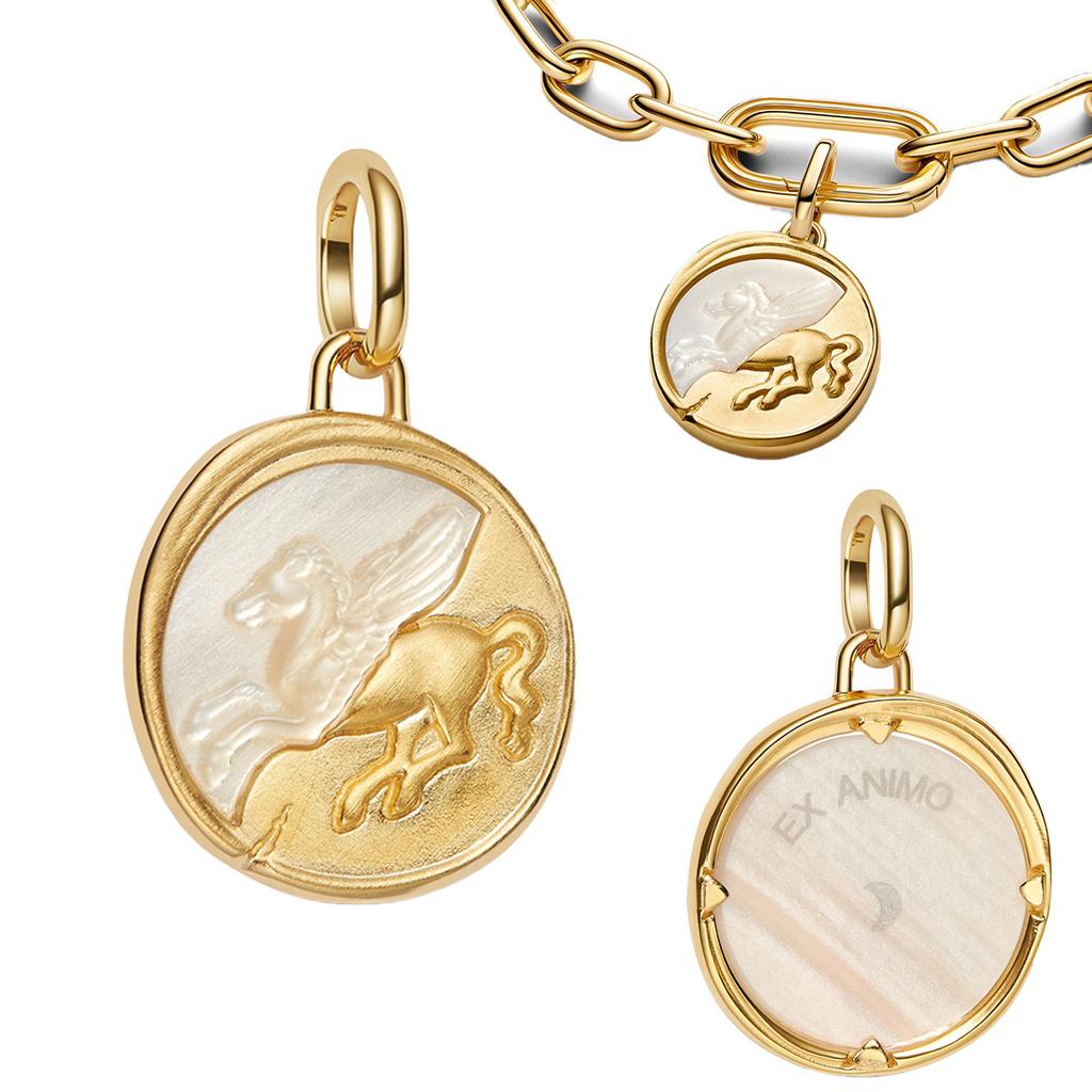 Vintage Copper Charms Plum Blossom Snake Seal Pendants Beads For Original Bracelets Necklace Women Diy Jewelry Gift