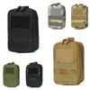 Molle Pouches Tactical Compact Water-Resistant EDC Pouch Bag Small Utility Pouch with Carabiner for Outdoor Hiking Camping