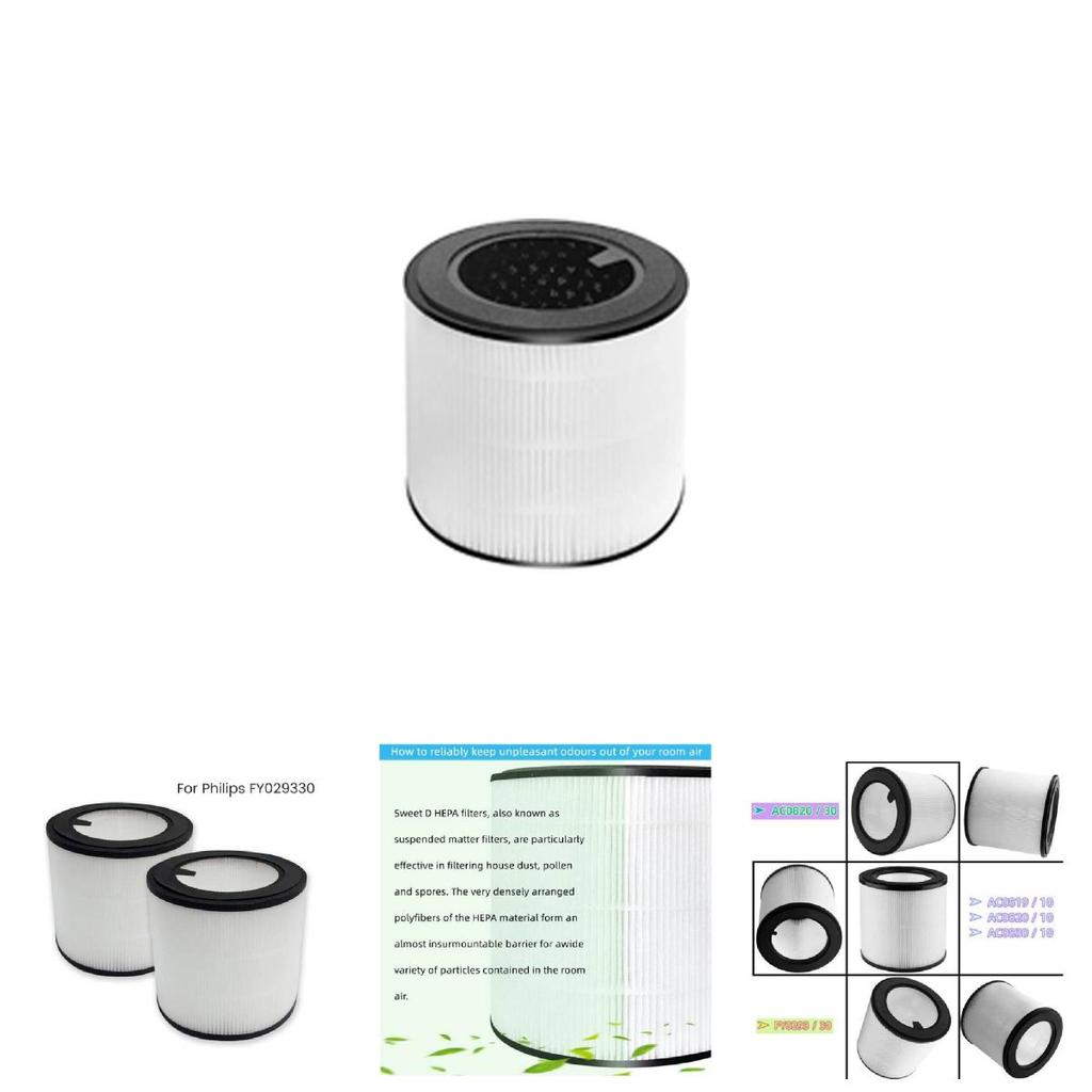 For Philips Air Purifier Filter Cartridge With Hepa And Activated Carbon For Dust Pollen Allergens