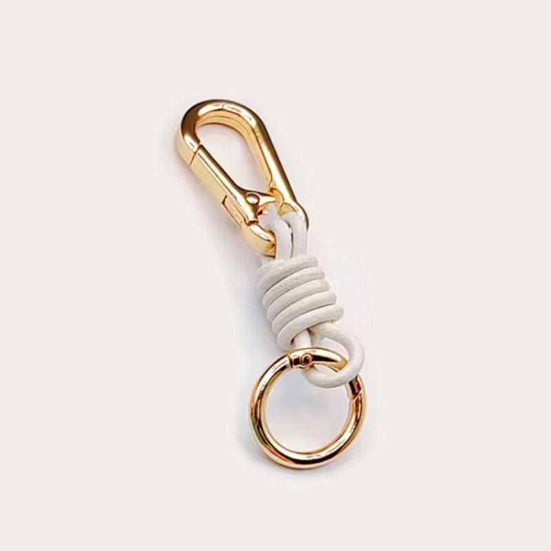 

Сделай сам ПУ кожаный брелок для сумки Плетёная форма Милый Шнурок против потери Модный Хранилище для ключей Подвеска своими руками Брелок для ключей от машины Конфетный цвет Разноцветный белый