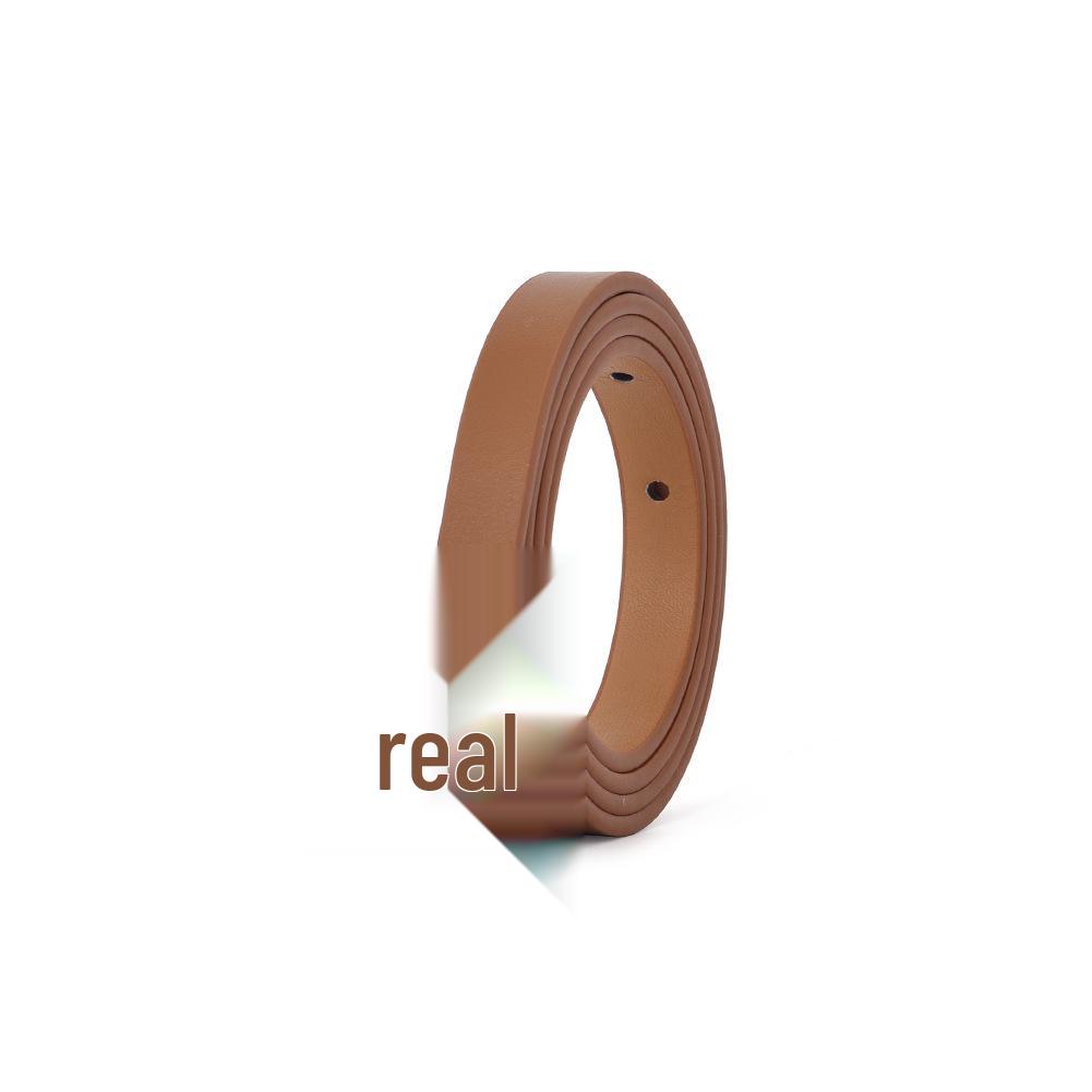 

Women s Versatile Leather Belt with H Buckle - Trendy Skirt Waist-Cinching Accessory Size 100 коричневый