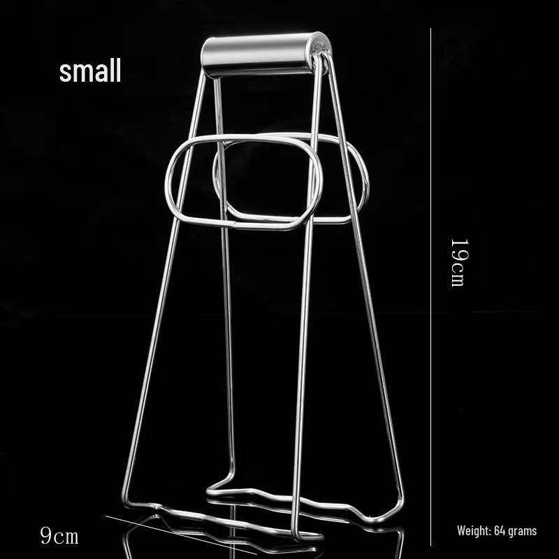 Stainless Steel Anti-Scald Tongs: Non-Slip Kitchen Tray & Plate Lifter