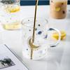 350ml Heat-Resistant Coffee Cups Creative Mugs with Star Universe Design Beautiful Tea Milk Glasses for Kids Girls Breakfast Ori