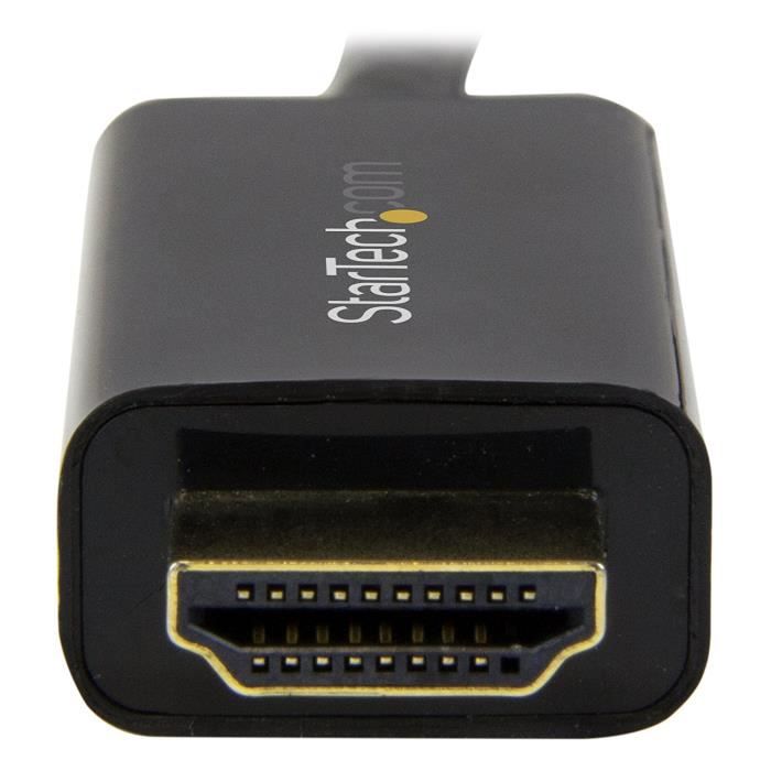 Câble Adaptateur DisplayPort Vers HDMI - STARTECH.COM - 5 M - 4K 30 Hz - Noir