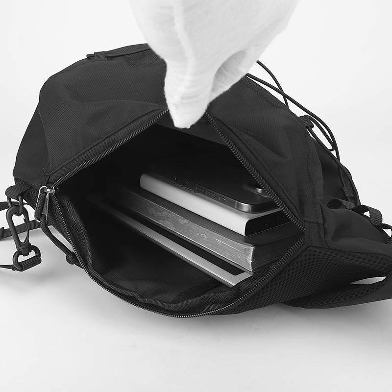 Men's Chest Bag Large Capacity Outdoor Sports Crossbody Bag Shoulder Bag