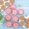 3D Blumen Ausstechformen Sakura Pflaume & Zeichentrickfiguren Fondant Kuchen Dekorierwerkzeuge zum Backen Handwerkliche Butterplätzchen Werkzeuge