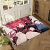 K-Kasane Teto Pink American Floor Mat Soft Thickened Absorbent Non-Slip Bedroom Living Room Door Mat Home Decor Flannel Rugs
