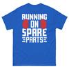 Running On Spare Parts Kidney Donor Transplant Recipient Men's Classic Tee