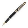 Waterman Expert Essential Fountain Pen, Fine Point, Black GT, S2243112