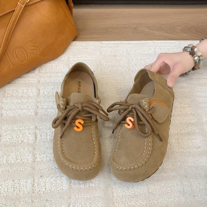 Fashion Retro Artistic Korean Style Thick Bottom Casual Shoes Spring New Model Loafers Woman Shoes Comfortable Baskets Femmes Sneakers
