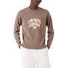 EMPORIO ARMANI Sweaters Men's Oats Brown Crew Neck Moderate Other 3R1MXA-1MDXZ-0144