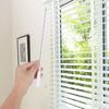 White Fiberglass Blind Wand with Hook, Vertical Blinds Control Stick, Window Blind Rod Window Treatments Accessories