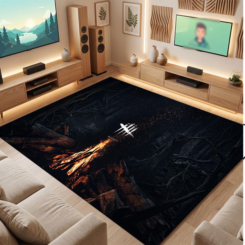 Dead by Daylight Rug Soft Thick Non Slip Floor Carpet for Bedroom Living Room Home Decor