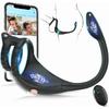 Vibrating Cock Ring Taint Stimulator with Mini Bullet Remote Control Anal Butt Plug Prostate Massager Penis Ring Male Vibrators