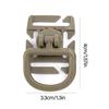 5pack Light Weight 360 Degree Swivels Clip Weatherproofed Rotatable Rings for Various Weather Conditions