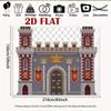 2D Medieval Castle Kingdom Photography Background Cloth