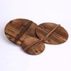 Holztopfdeckel Spritzschutz Topfabdeckung Schutzgroßer Griff Hitzebeständiges Kochwerkzeug für die Küche 29x29x1.6
