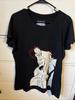 Camiseta Villanos de Disney Talla Xl Cruella de Vil Negra Manga Corta