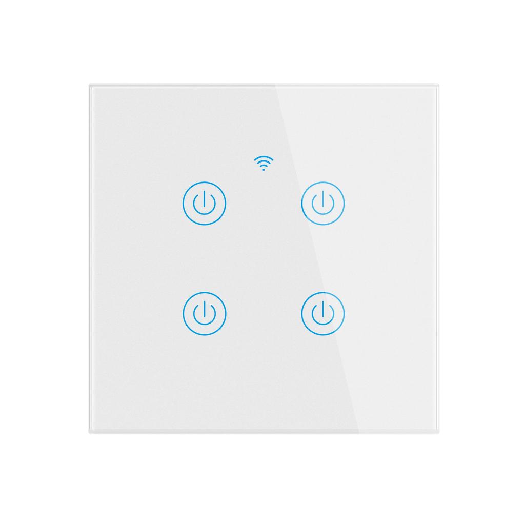Smart WiFi Wall Timer Light Switch - Alexa/Google Compatible, RF/APP/Touch Control