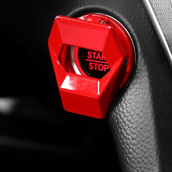 Car Start Button Anti-scratch Engine Decorative Cover Protective Switch Cap
