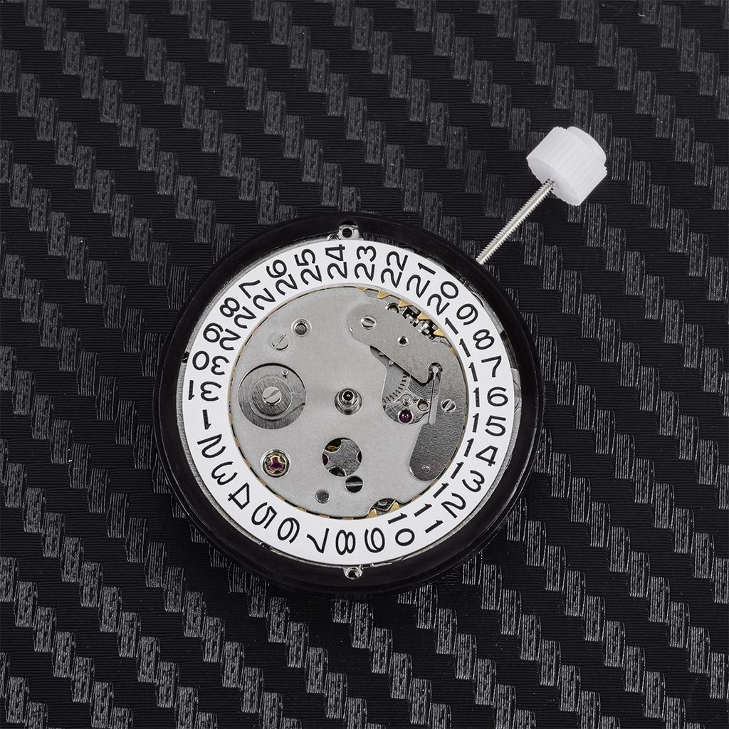 Chinesisches NH35 Uhrwerk Kann Das Japanische NH35 Uhrwerk Ersetzen Datum Bei 3 Uhr Weißer Kalender Hohe Genauigkeit Automatisches Mechanisches