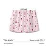 Men's Pink Leopard Print Loose Lounge Shorts