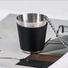 Shot Glasses With Beaded Chain Stainless Steel Wine Necklace Portable Stainless Steel Wine Glasses Set Of 6 For Bachelor Party
