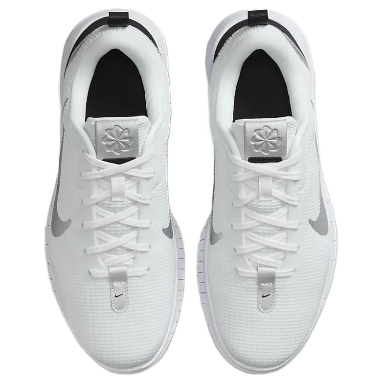 Nike Flex Experience Run 12 Premium Summit White Black White Argento Metallico Donna FZ2114-100