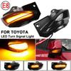 2pcs LED Dynamic Turn Signal Light Rear View Mirror Blinker Arrow For Toyota Corolla Sport 2019 2020 Sienta XP170 Yaris XP210