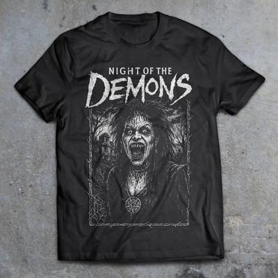 Devil's Night "80er Horrorfilm-Shirt. Lost Boys T-Shirt Herren T-Shirt Vier Jahreszeiten Unisex Reine Baumwolle Lässig Mode Streetwear