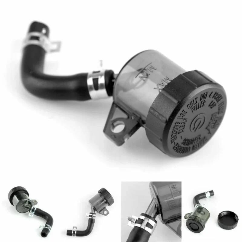 Universal Motorcycle Rear Brake Master Cylinder Clutch Gasoline Oil Tank Split Jug Small Oil Cup Small Oil Bottle Round Black