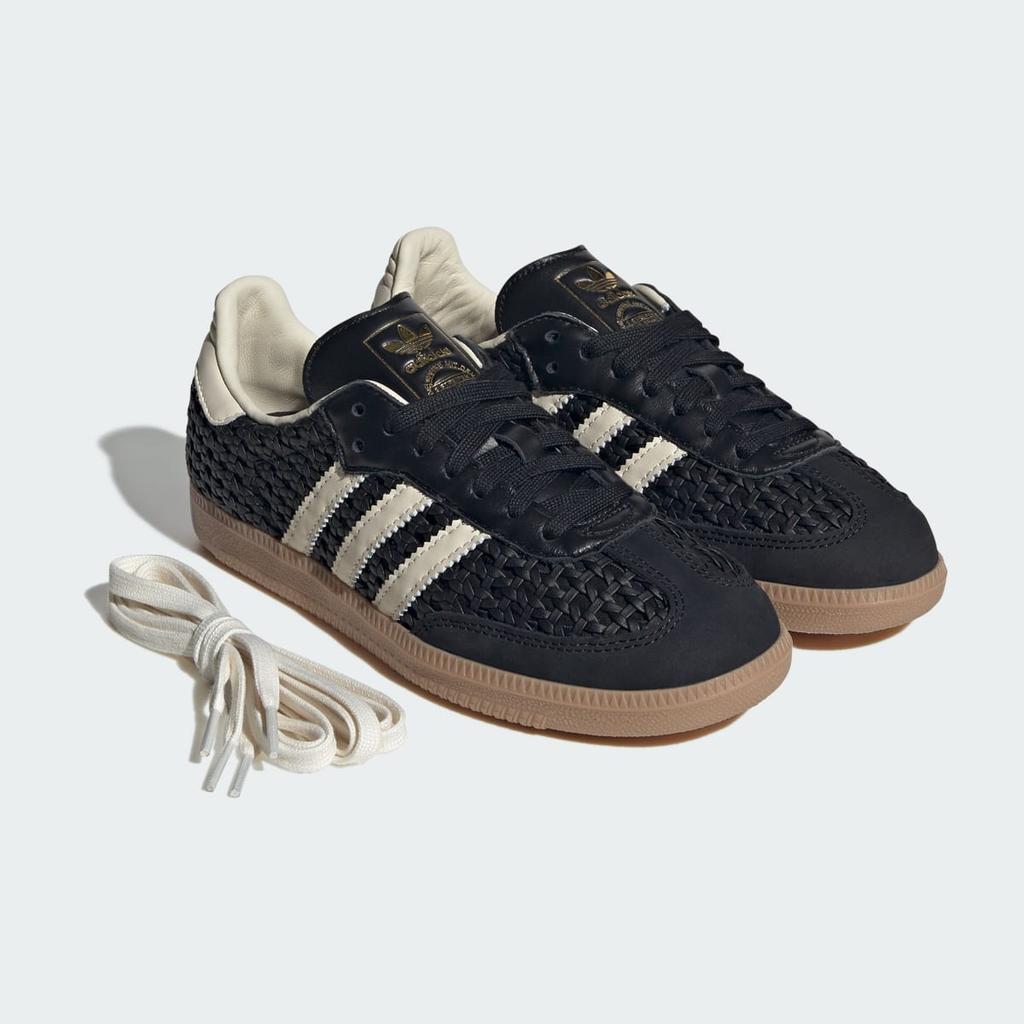 adidas SAMBA OG HQ9282 Unisex Originals Sneakers Core Black / Cream White / Gold Metallic