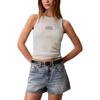 Calvin Klein Letter Pattern Sleeveless Tank Top Women tops 47F239G