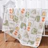 Quilt Printing Flower Cotton Summer Bedding With Breathable Fabric For Bedroom