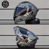 ORZ Personalised Motorcycle Full Face Helmet Men Women Fashion Dual Lens Helmets Motocross Racing Modular Flip Up Casco Moto