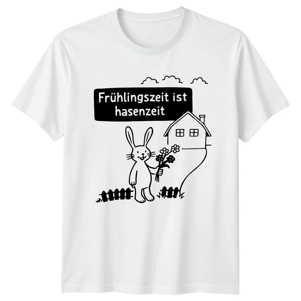 Fruhlingszeit Ist Hasenzeit TShirt Easter Ostern Easter Gift For Him And Her