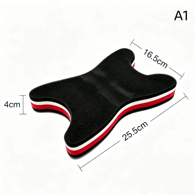 Portable Orthopedic Neck Stretcher Cervical Traction Pillow with Soft Foam for Spine Alignment Sleeping Use