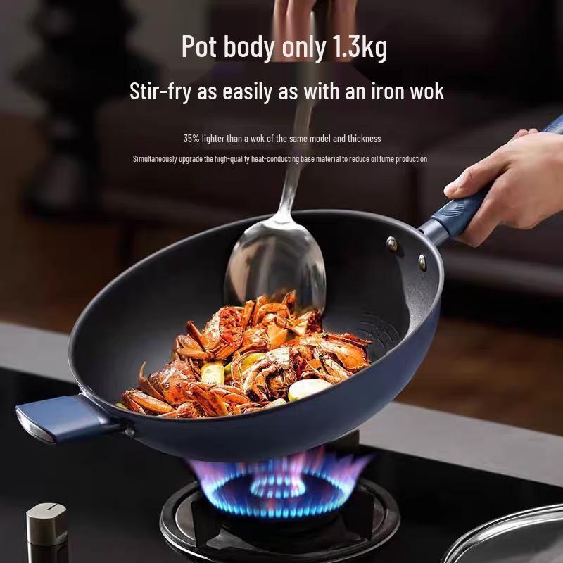 ASD Diamond Titanium Non-stick Wok