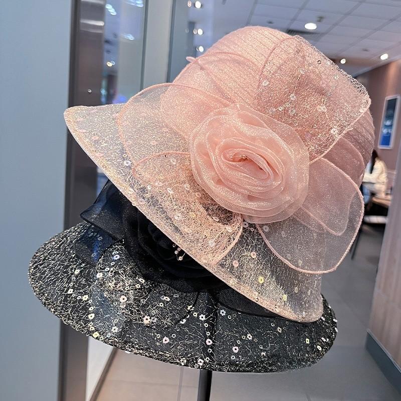 Summer Lace Sun Hat For Women With Sun Protection And Foldable Design For Casual Outdoor Use