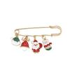 Bag Decoration Jewelry Gift Women Safety Pins Waistband Pin Dress Shawl Clips Christmas Brooches