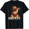 Cowboy Cat Meowdy Graphic Tee