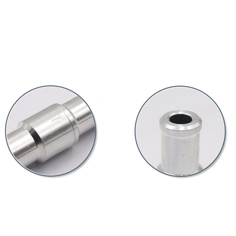 1pcs 6/8/10/12mm Aluminium Alloy One Way Fuel Non Return Check Valve Petrol Diesel for Car Automobile Helicopter Ship Motorcycle
