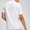 Calvin Klein Solid Color Simple Comfortable Short Sleeve Polo Shirt Men tops White 40HP281-540