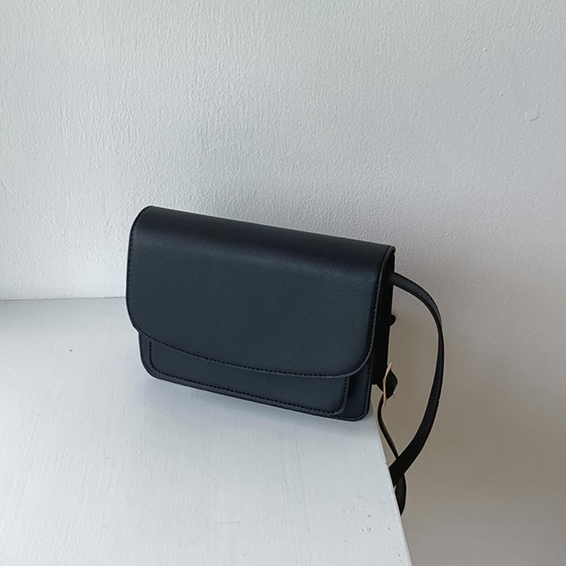 RanHuang New 2026 Women's Simple Shoulder Bags Pu Leather Small Messenger Bags Girls Casual Crossbody Bags B316