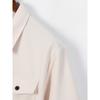 Mens Short Sleeve Waffle Knit Polo Shirt With Double Pockets