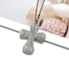 Rhinestone Car Hanging Ornament Bling Pendant for Rearview Mirror Sparkling Decoration for Bag