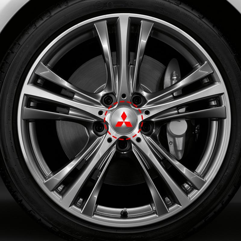 Auto Radnabe Kappe Auto Felgen Staubdichte Abdeckung Radkappen Für Mitsubishi ASX Lancer L200 Pajero Sport Attrage Mirage Eclipse