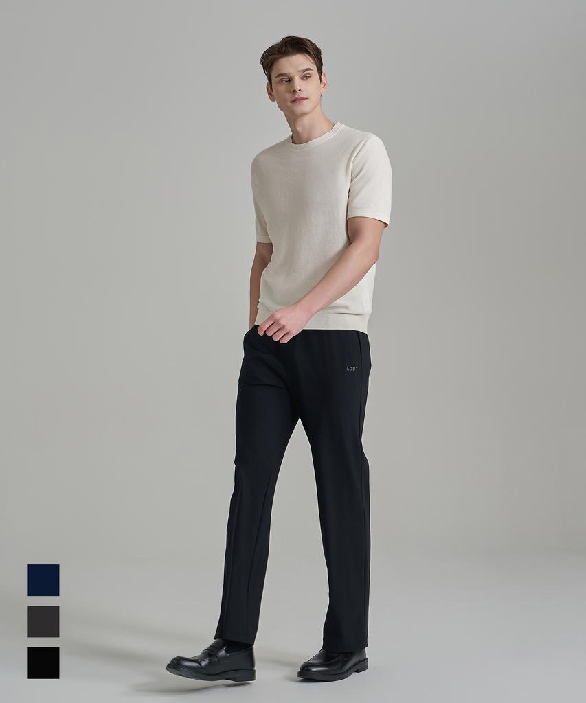 ADABAT Wide Elastic Pants 3-Piece Set For Men